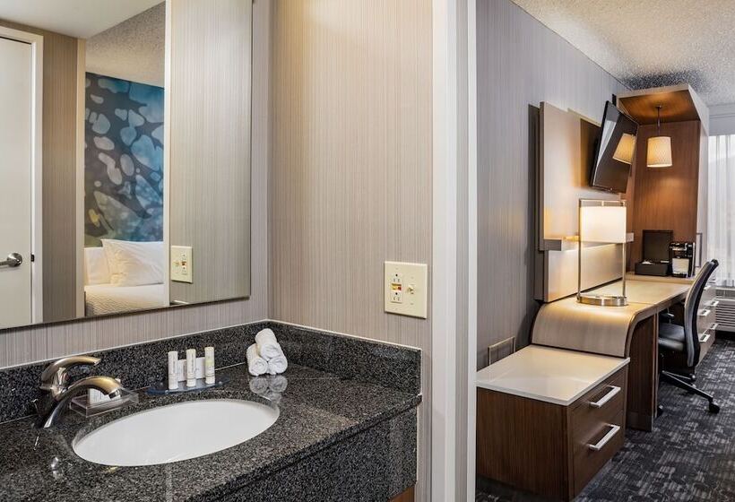 带2个双人床的标准工作室, Courtyard By Marriott Riverside Ucr/moreno Valley Area