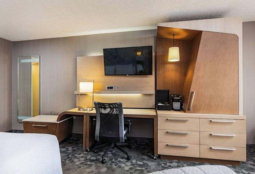 Номер Стандарт 2 Двуспальные Кровати, Courtyard By Marriott Riverside Ucr/moreno Valley Area
