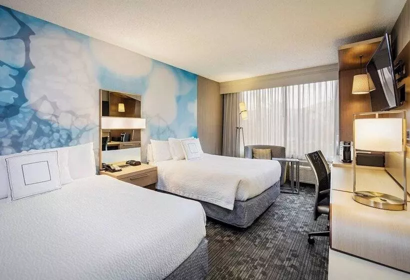 اتاق استاندارد با 2 تخت دوبل, Courtyard By Marriott Riverside Ucr/moreno Valley Area