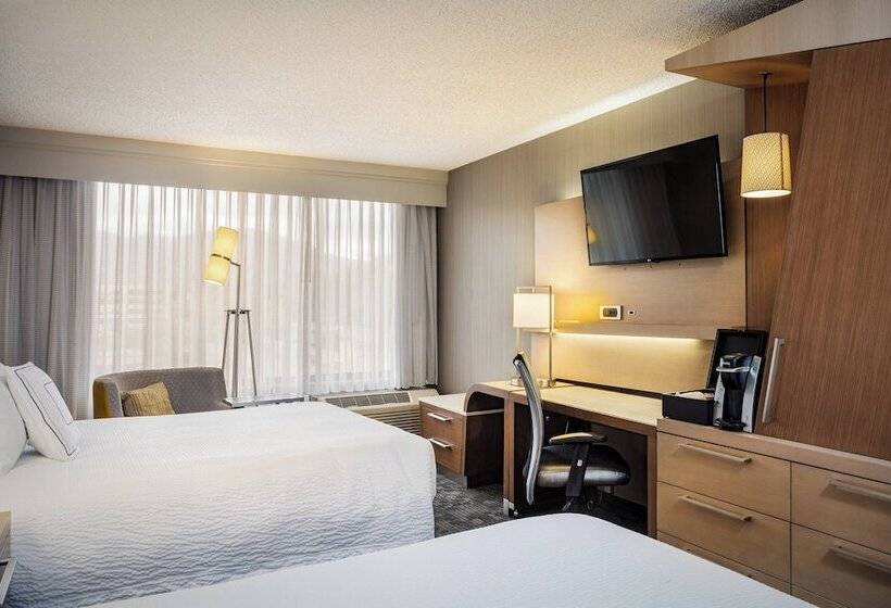 带2个双人床的标准工作室, Courtyard By Marriott Riverside Ucr/moreno Valley Area