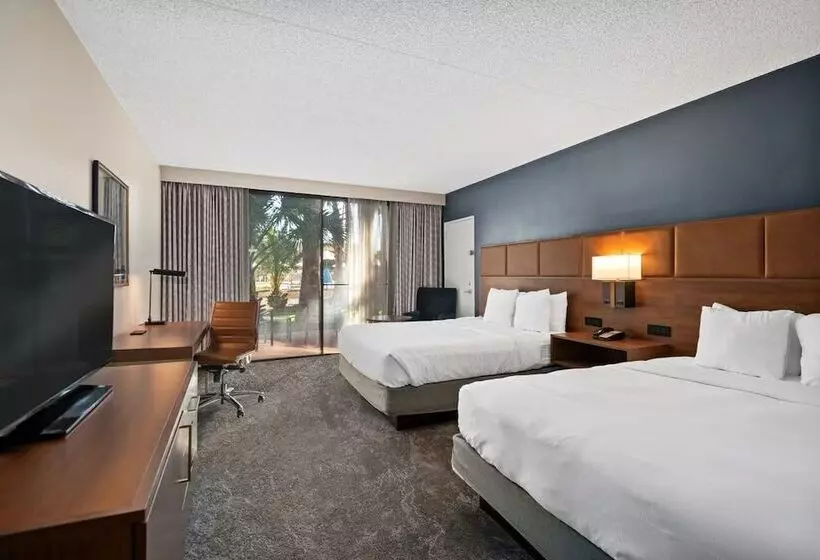 اتاق استاندارد با 2 تخت دوبل, Doubletree By Hilton Tucson  Reid Park