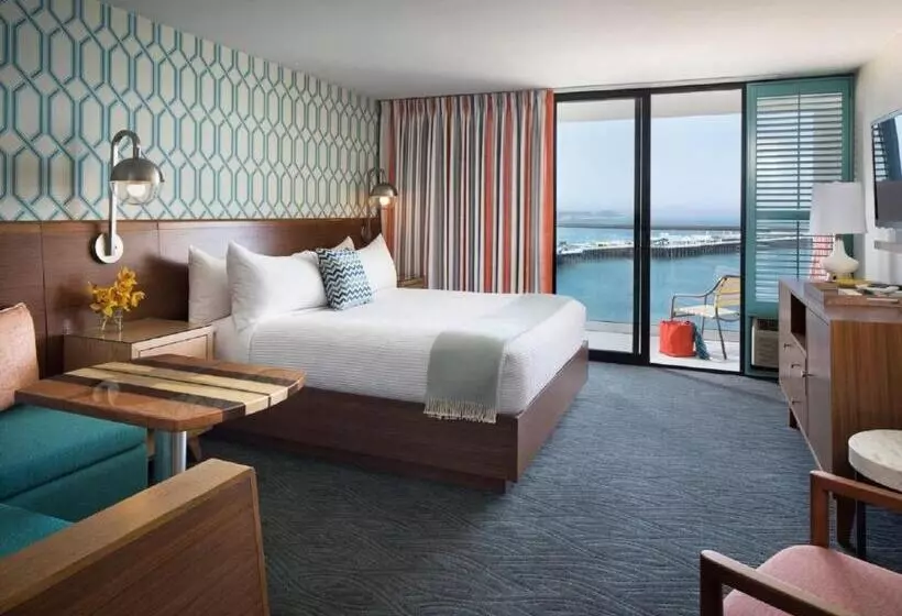 اتاق لوکس با تخت بزرگ, Dream Inn Santa Cruz