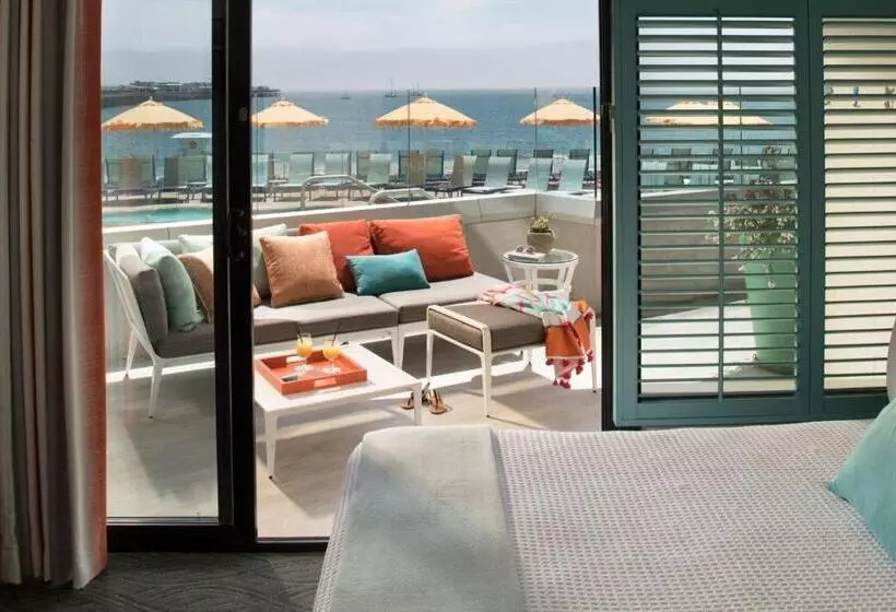 اتاق استاندارد با چشمانداز دریا, Dream Inn Santa Cruz