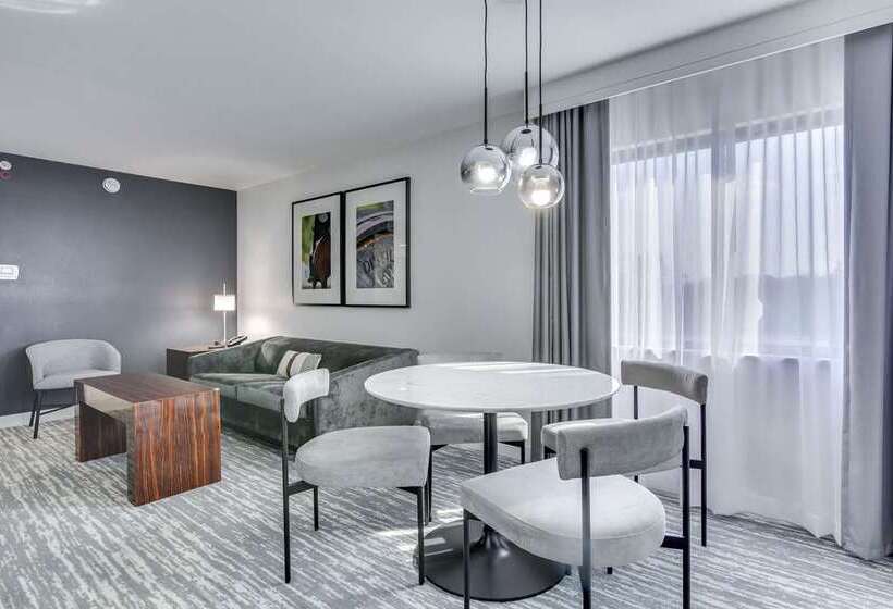 Люкс Кровать Кинг, Embassy Suites By Hilton Indianapolis Downtown