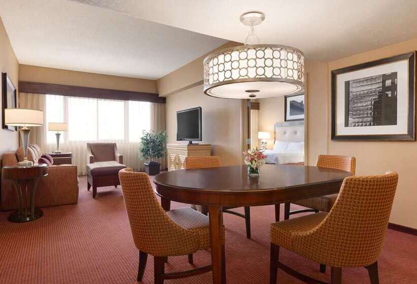 Suite Łóżko King Size, Embassy Suites By Hilton Indianapolis Downtown
