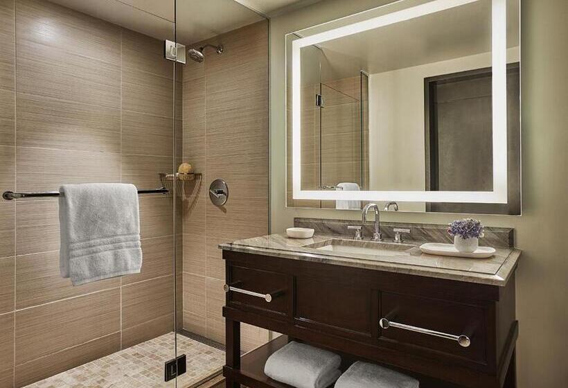 キングサイズベッドのスタンダードルーム, Four Seasons Hotel Austin