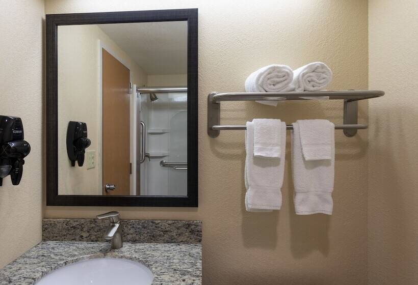 キングサイズベッドのスタンダードルーム, Med City Inn & Suites Rochester Mayo Clinic Area