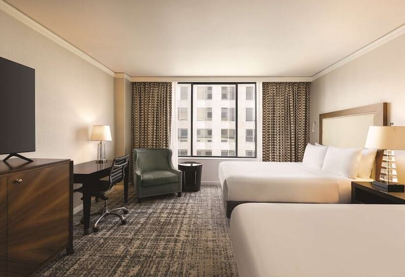 غرفه قياسيه سريرين مزدوجين, Signia by Hilton San Jose