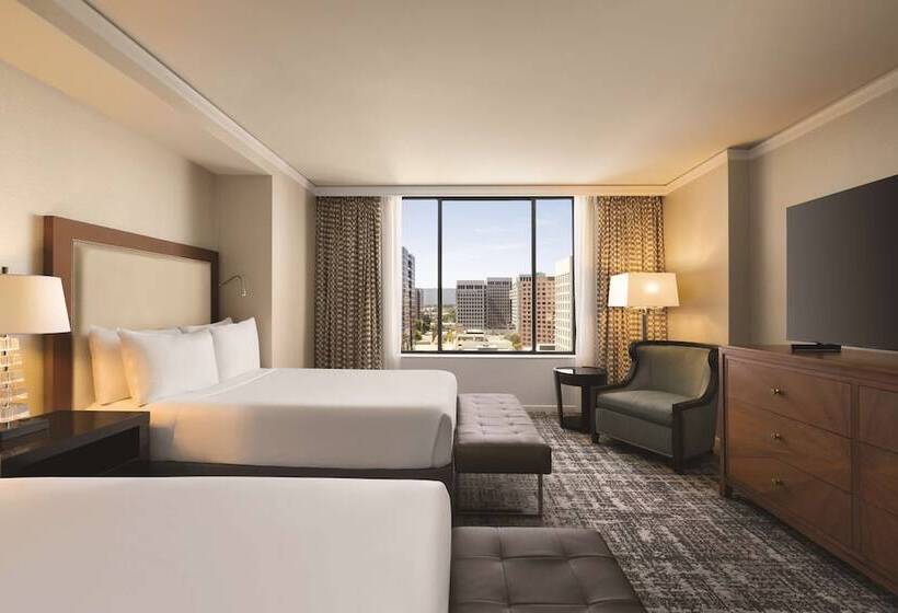 غرفه قياسيه سريرين مزدوجين, Signia by Hilton San Jose