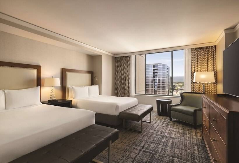 غرفه قياسيه سريرين مزدوجين, Signia by Hilton San Jose