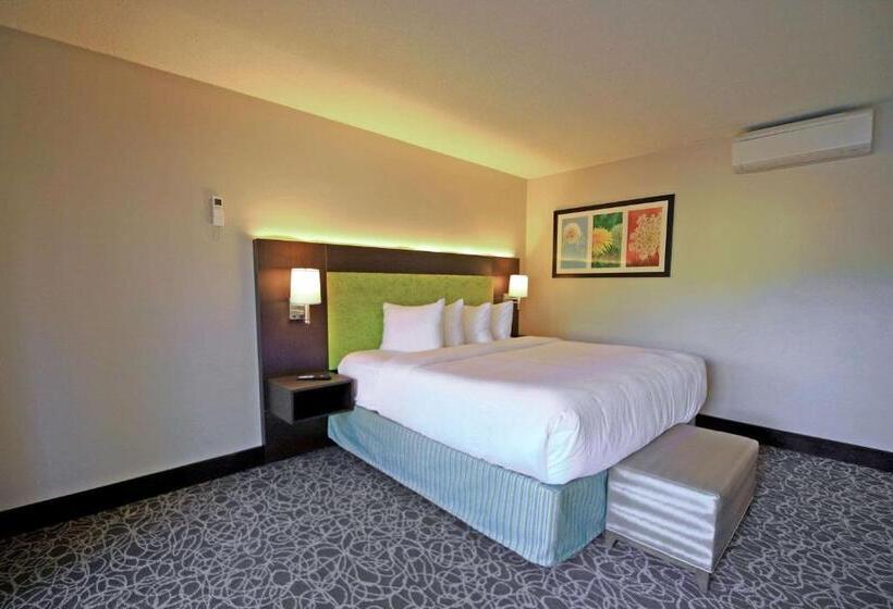 מיטת קינג בסוויטה, El Sendero Inn, Ascend Hotel Collection