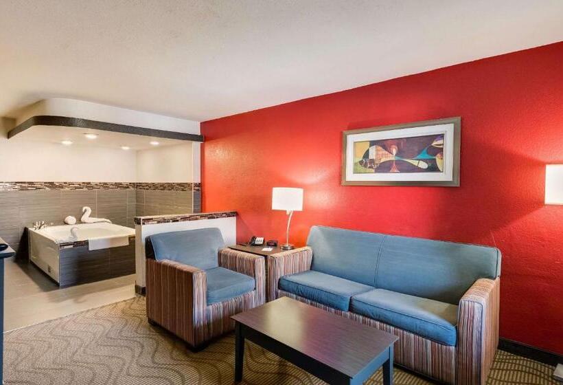 Люкс с гидромассажем, Clarion Inn & Suites Russellville I40
