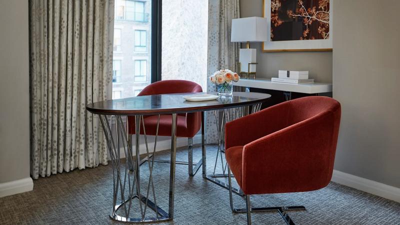 キングサイズベッドのデラックスルーム, Four Seasons Washington Dc