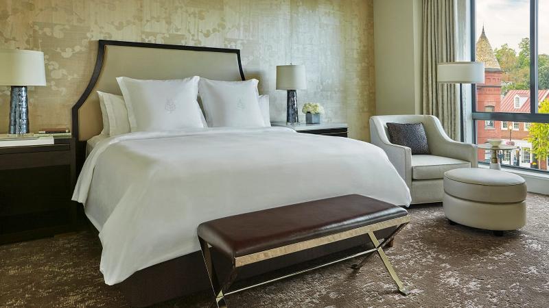 キングサイズベッドのスイートルーム, Four Seasons Washington Dc