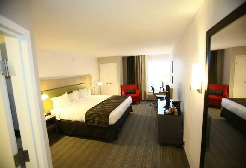 キングサイズベッドのスタンダードルーム, Greentree Inn & Suites Phoenix Sky Harbor