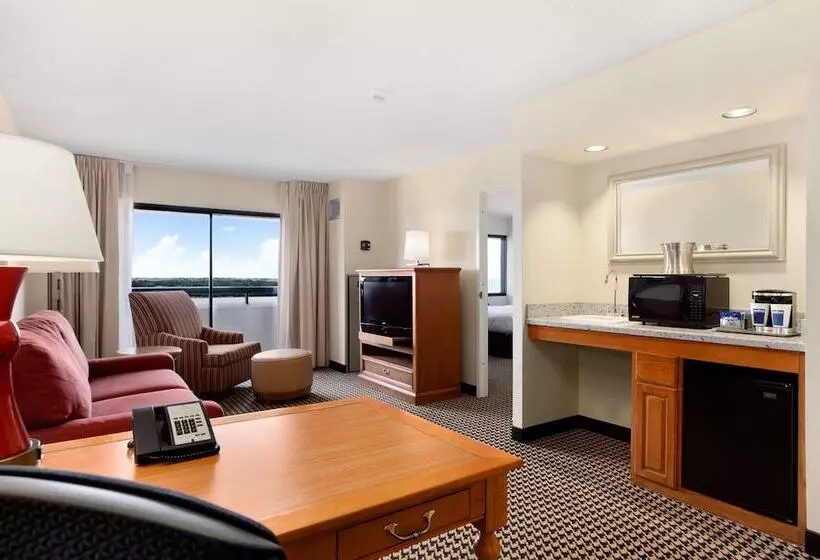 身障者適用スイートルーム, Hilton Chicago/oak Brook Suites