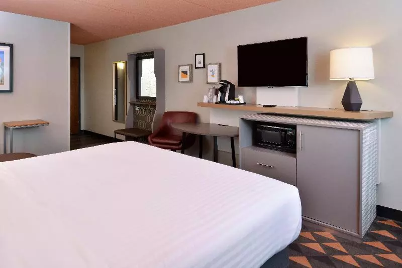 キングサイズベッドのスタンダードルーム, Holiday Inn Auburn Finger Lakes Region, An Ihg