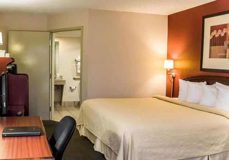 キングサイズベッドのスタンダードルーム, Quality Inn Roanoke Near Lake Gaston