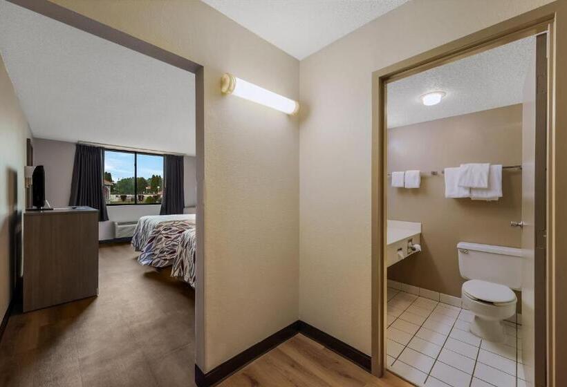 غرفة ديلوكس, Red Roof Inn Painted Post