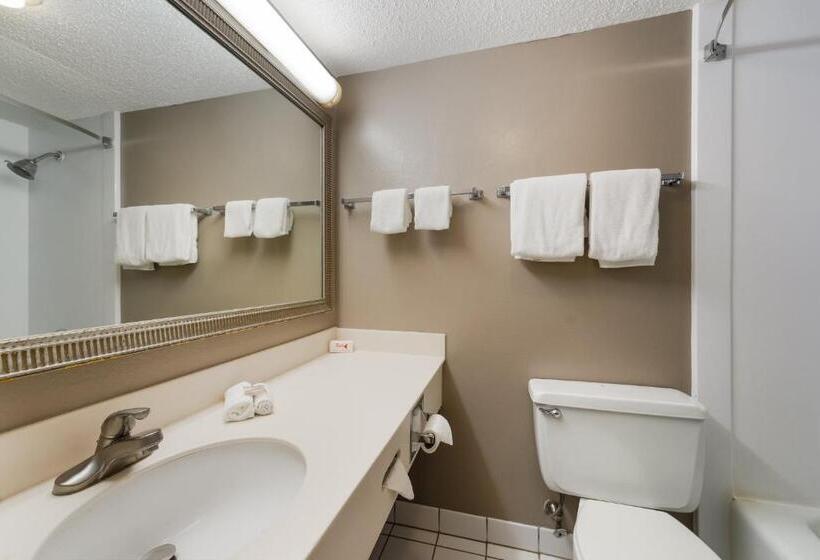 غرفة ديلوكس سرير كينج, Red Roof Inn Painted Post