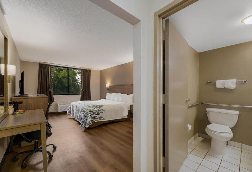 غرفة ديلوكس لذوى الاحتياجات الخاصة, Red Roof Inn Painted Post