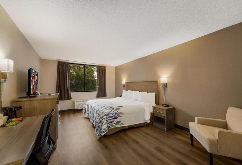 غرفة ديلوكس لذوى الاحتياجات الخاصة, Red Roof Inn Painted Post