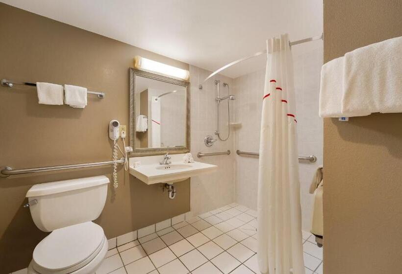 غرفة ديلوكس لذوى الاحتياجات الخاصة, Red Roof Inn Painted Post