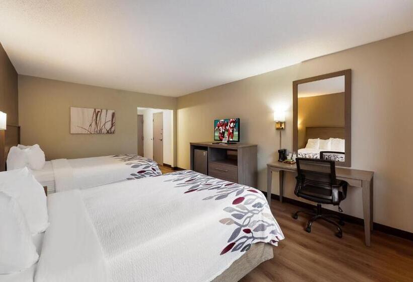 Номер Deluxe Адаптированный для Инвалидов, Red Roof Inn Painted Post