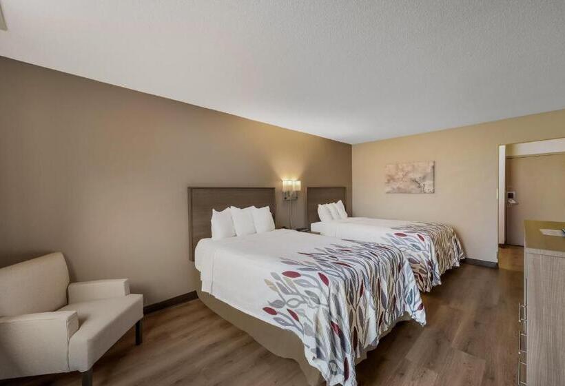 غرفة ديلوكس لذوى الاحتياجات الخاصة, Red Roof Inn Painted Post