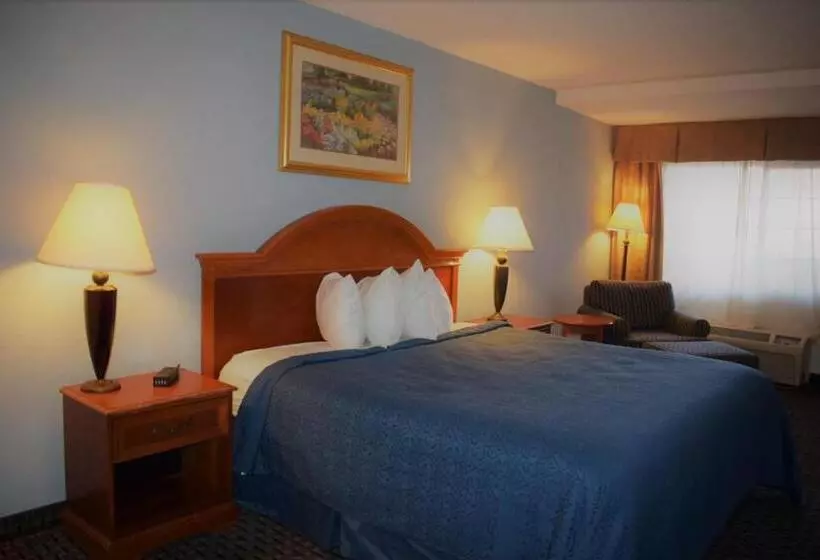 キングサイズベッドのスタンダードルーム, Texas Inn & Suites Denton