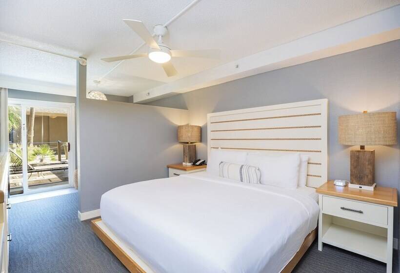جناح جونيور سرير كينج, Beach House Resort Hilton Head Island