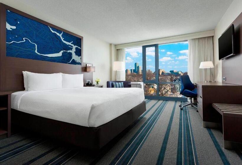 غرفة قياسية سرير كينج, Courtyard By Marriott Boston Cambridge
