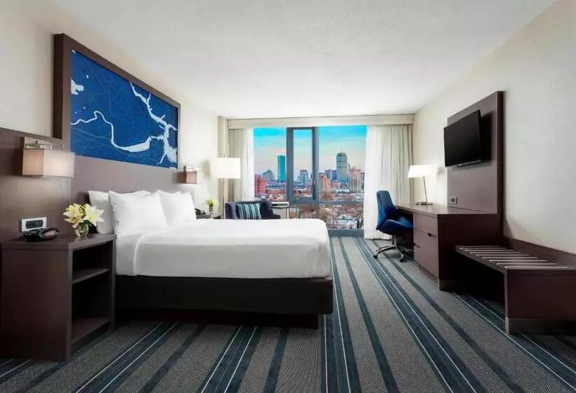 اتاق استاندارد با تخت بزرگ, Courtyard By Marriott Boston Cambridge