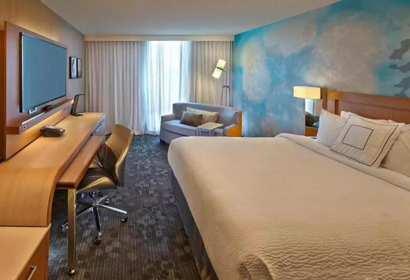 اتاق استاندارد با تخت بزرگ, Courtyard By Marriott Philadelphia City Avenue