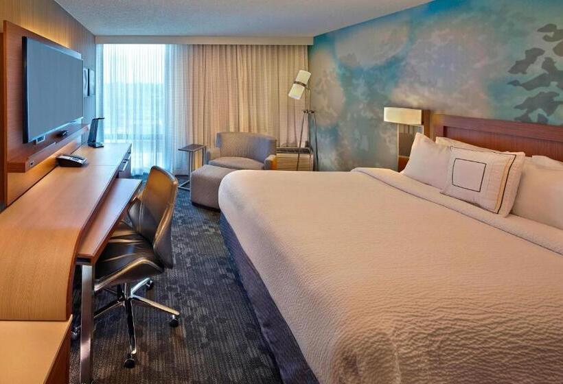스탠다드 룸 킹사이즈 침대, Courtyard By Marriott Philadelphia City Avenue