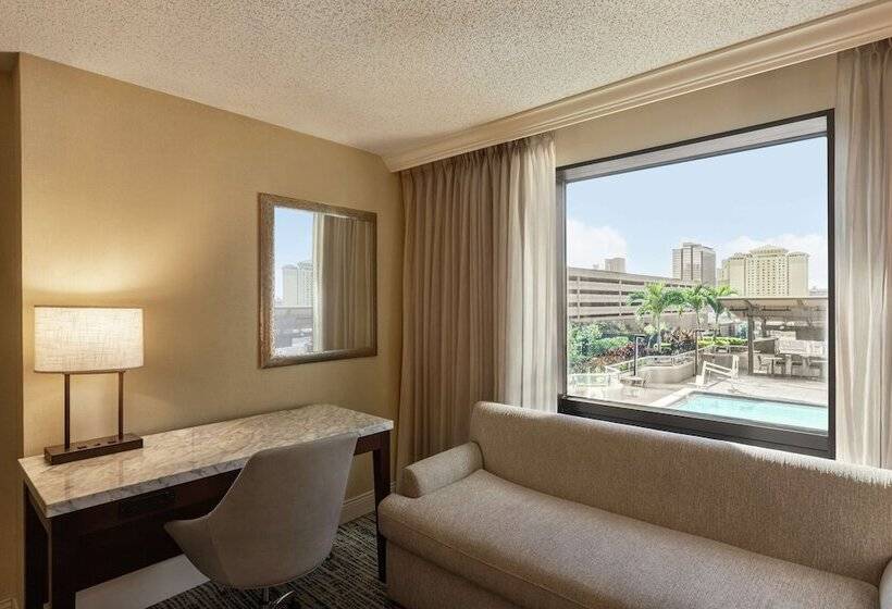 스탠다드 룸 더블 침대, Hilton Tampa Downtown