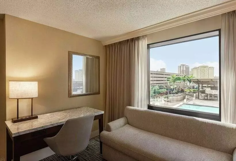 ダブルベッドスタンダードルーム, Hilton Tampa Downtown