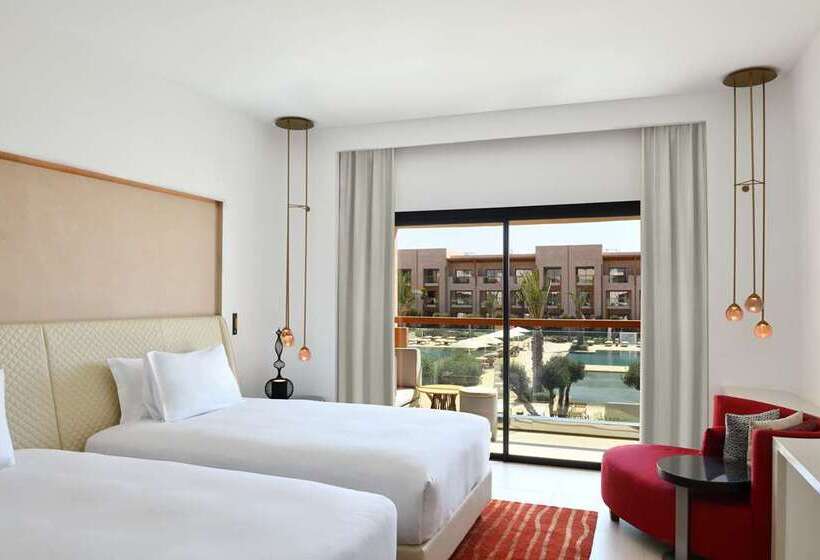 غرفه قياسيه سريرين مزدوجين, Hilton Tampa Downtown