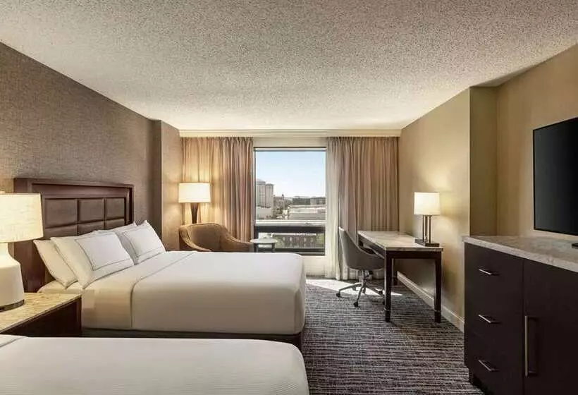 ２ダブルベッドのスタンダードルーム, Hilton Tampa Downtown