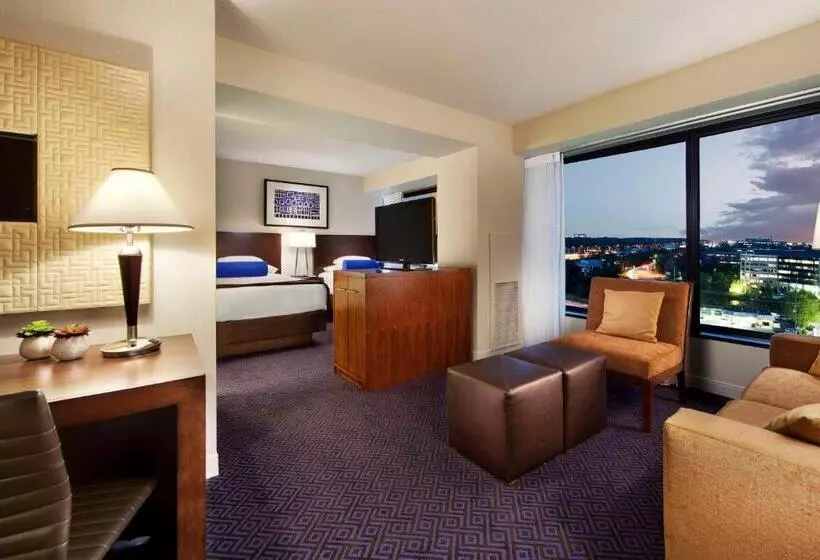 ２ダブルベッドのスタンダードルーム, Hyatt Regency Lisle Near Naperville