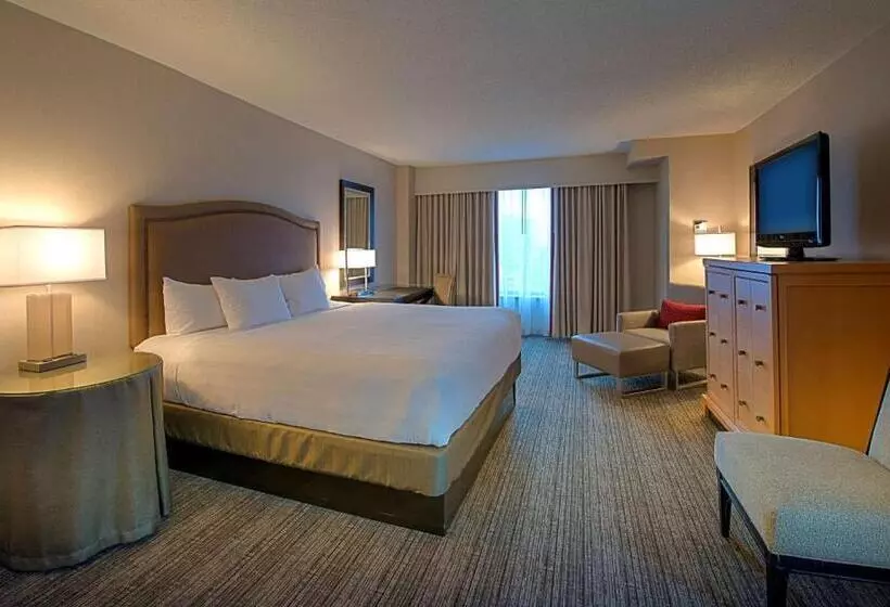 身障者適用キングサイズベッドルーム, Hyatt Regency Reston