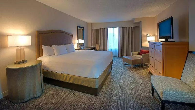 キングサイズベッドのスタンダードルーム, Hyatt Regency Reston