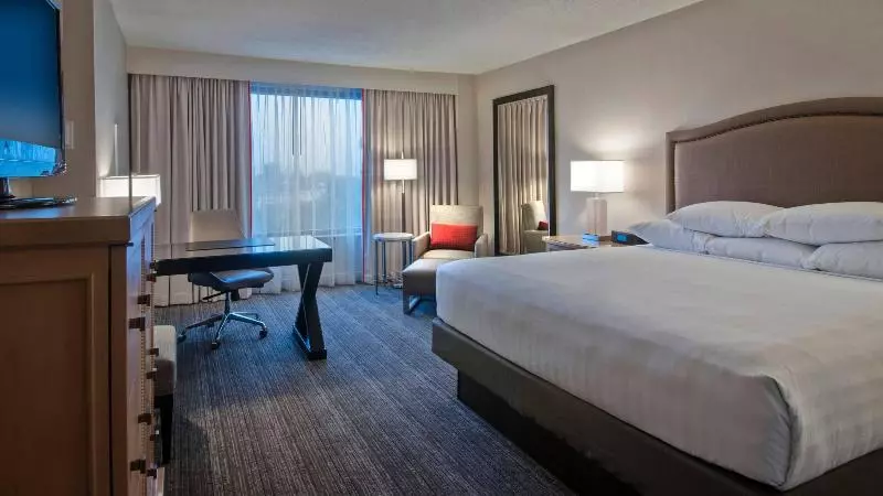 キングサイズベッドのクラブルーム, Hyatt Regency Reston