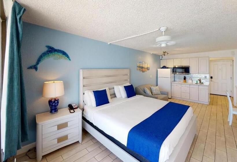 스탠다드 룸 킹사이즈 침대, Island Inn Beach Resort