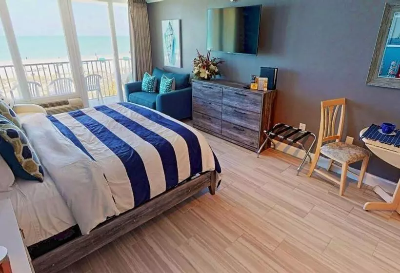キングサイズベッドのエクゼクティブルーム, Island Inn Beach Resort