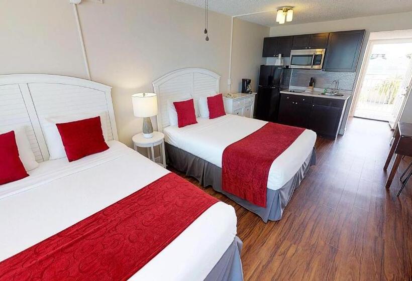 스탠다드 룸 더블 침대 2개, Island Inn Beach Resort