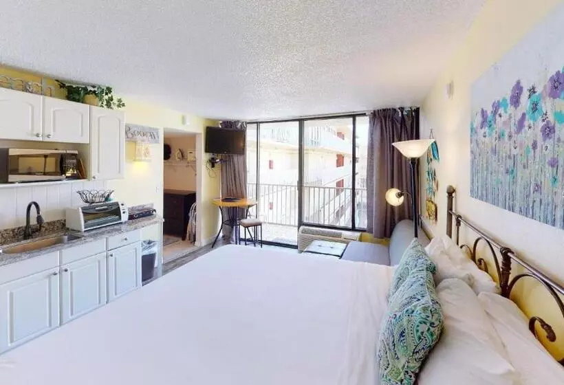キングサイドベッドのスタンダードワンルーム, Island Inn Beach Resort