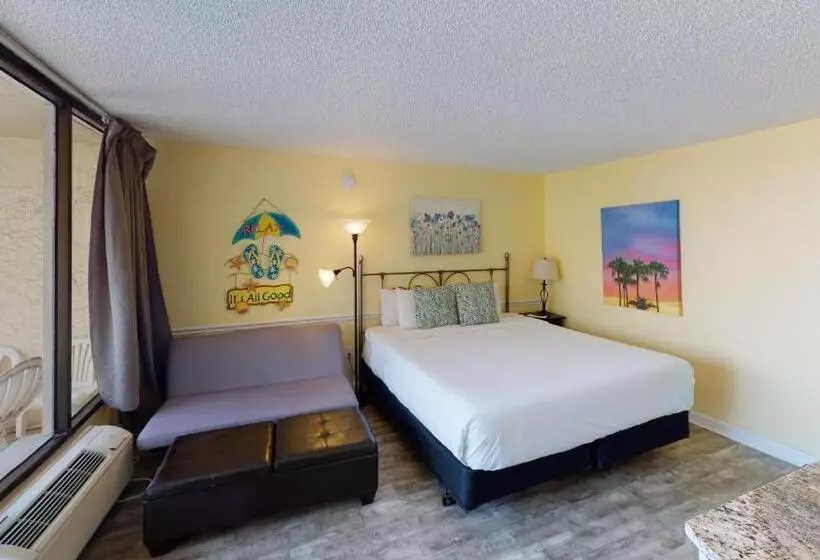 キングサイドベッドのスタンダードワンルーム, Island Inn Beach Resort