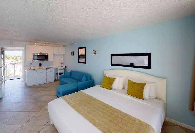 キングサイドベッドのスタンダードワンルーム, Island Inn Beach Resort