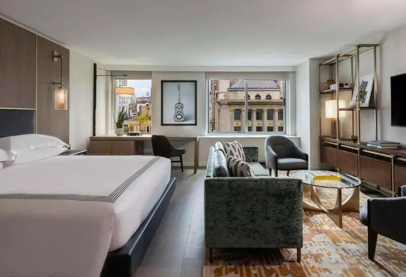 Deluxe-huone King-vuode, Thompson Central Park New York, By Hyatt